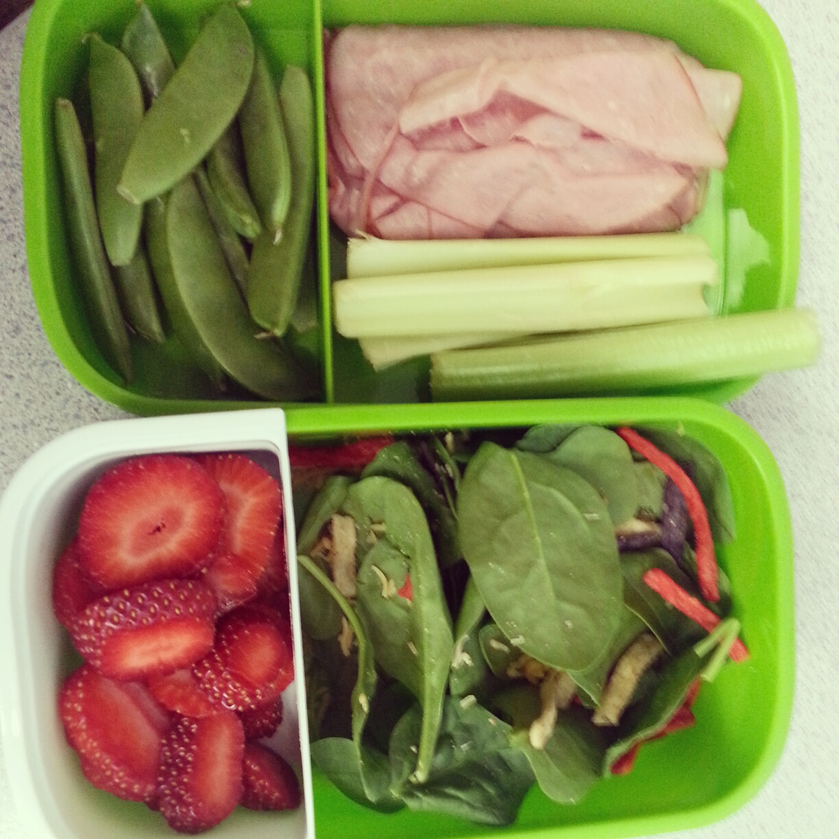 First lunch in my new Bento Box!